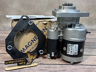 Редукторний стартер Magneton 24В 3.5квт замість ПД-10 без заміни маховика МТЗ
