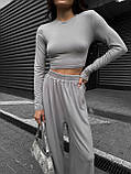 Жіночий костюм штани + топ новинка 2024, фото 3