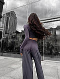 Жіночий костюм штани + топ новинка 2024, фото 6