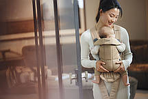 Рюкзак-кенгуру BabyBjorn Baby Carrier MINI Cotton, фото 5