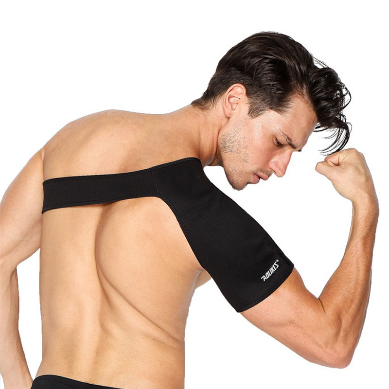 Фіксатор плечового суглоба AOLIKES A-1693 Right black правої руки 29 шт., фото 1