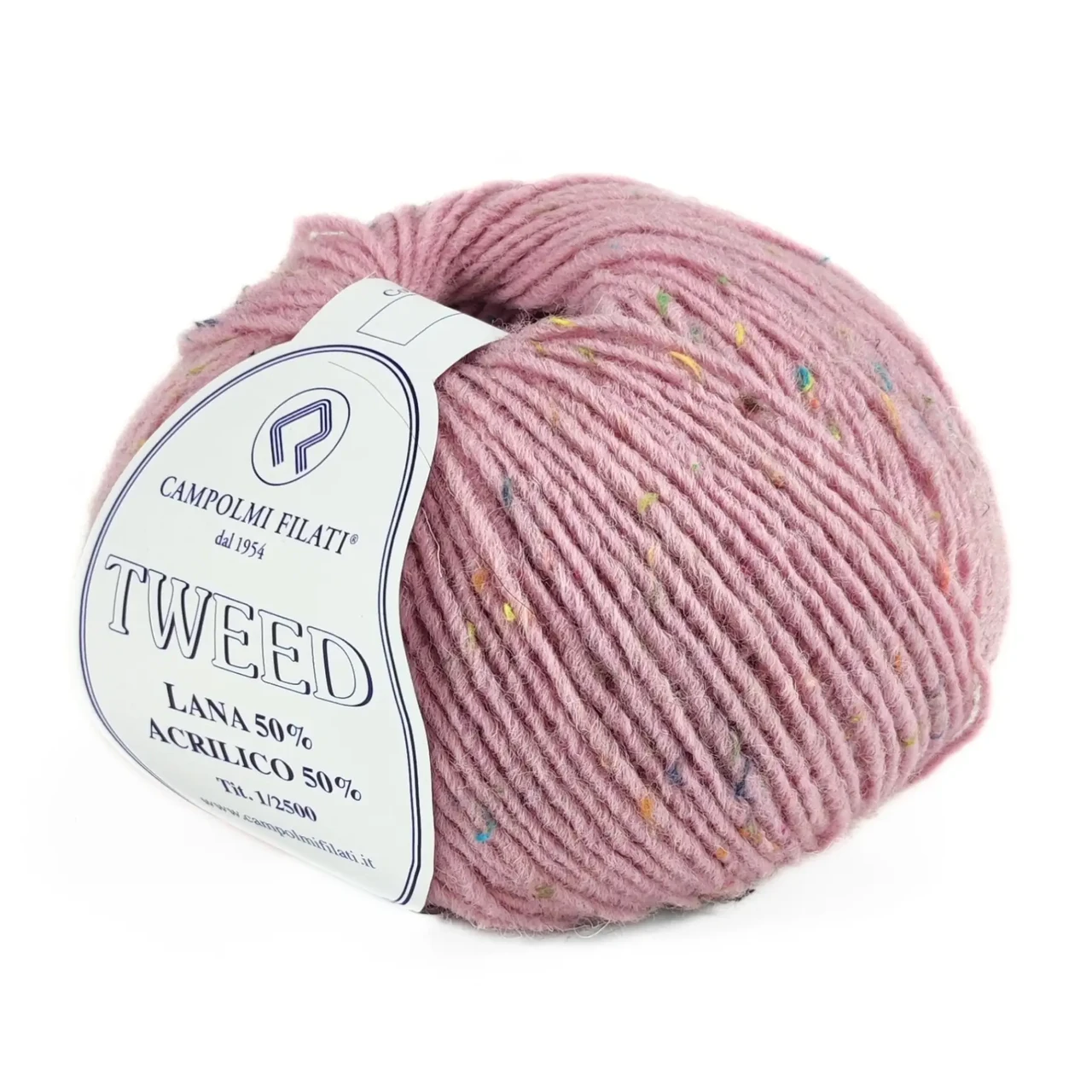 ПРЯЖА твід TWEED/ТВІД, блідо-рожевий 423