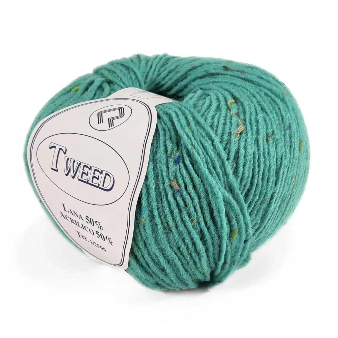 ПРЯЖА твід TWEED/ТВІД, бірюзовий 421