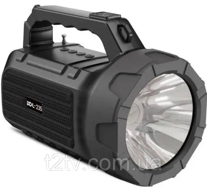 Ліхтар кемпінговий Solar BD-235 9079 Power Bank, з радіо та сонячною панеллю, фото 1