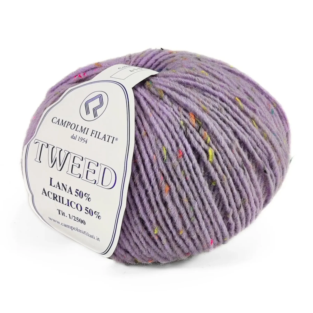 ПРЯЖА твід TWEED/ТВІД, бузковий 416