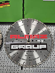 Алмазний диск ALMAZ GROUP Ø 350мм. сегмент Turbo- V.