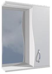 Дзеркало Galaxy Хвиля Праве/Ліве 50 см.