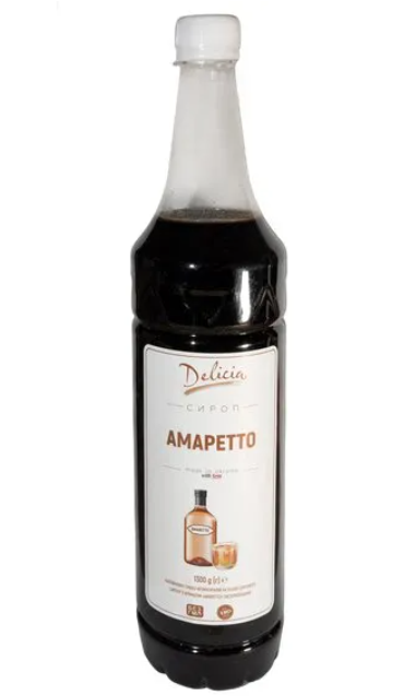 Сироп Delicia Амаретто 1 л (ПЕТ)