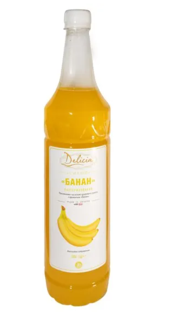 Сироп Delicia Банан 1 л (ПЕТ)