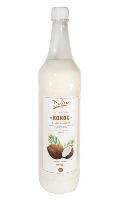 Сироп Delicia Кокос 1 л (ПЕТ)