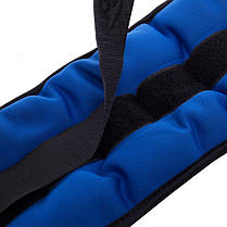 Обважнювачі-манжети для рук та ніг Maraton 2x2 кг для підвищення ефективності тренувань, фото 5