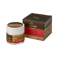 Денний крем для обличчя з гранатом і вітаміном Е, зволоження на 24 години 60 мл Olivie