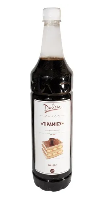Сироп Delicia Тірамісу 1 л (ПЕТ)