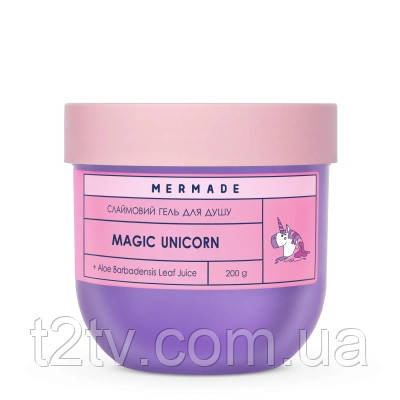 Гель для душу Mermade Magic Unicorn Слаймовий 200 г (4823122900739), фото 1