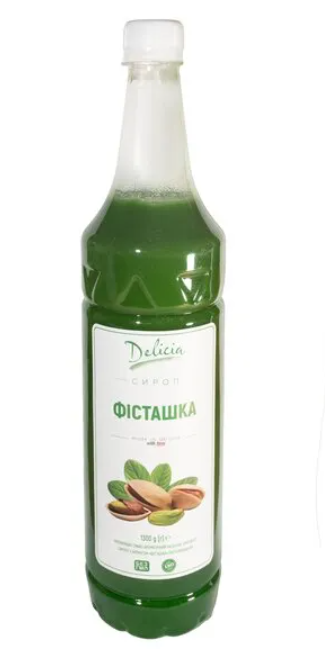 Сироп Delicia Фісташка 1 л (ПЕТ)