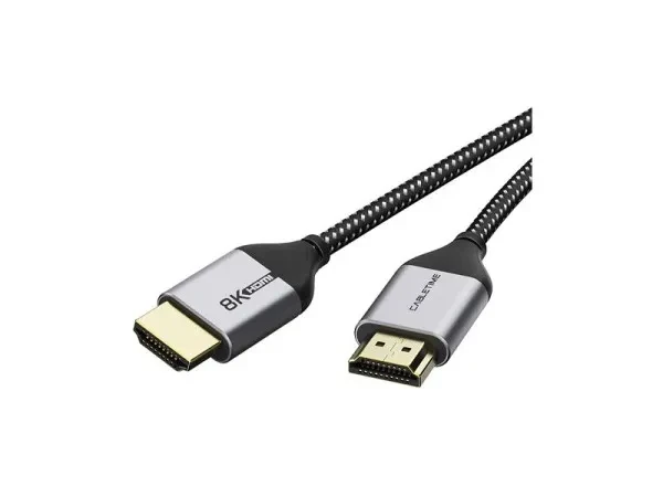 Відео-кабель Cabletime HDMI (тато) - HDMI (тато) 2.1V 8K Ultra HD, 1м Black (CA914579)