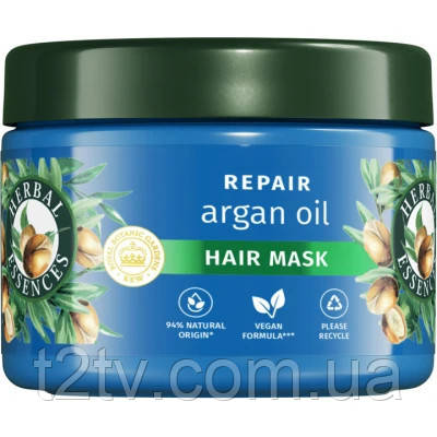 Маска для волосся Herbal Essences Арганова олія Відновлювальна 300 мл (8700216210966), фото 1