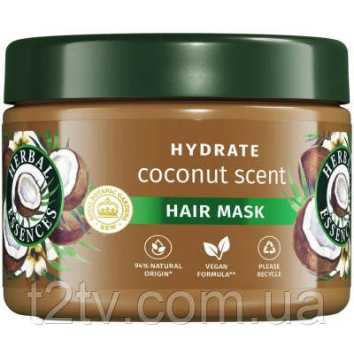 Маска для волосся Herbal Essences Кокос Живильна 300 мл (8700216209922), фото 1