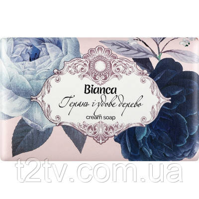 Тверде мило Bianca Герань і удове дерево 200 г (4823107604645), фото 1