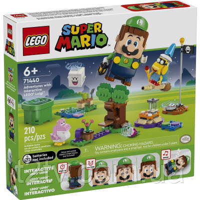 Конструктор LEGO Super Mario Пригоди з інтерактивним LEGO Луїджі (71440), фото 1