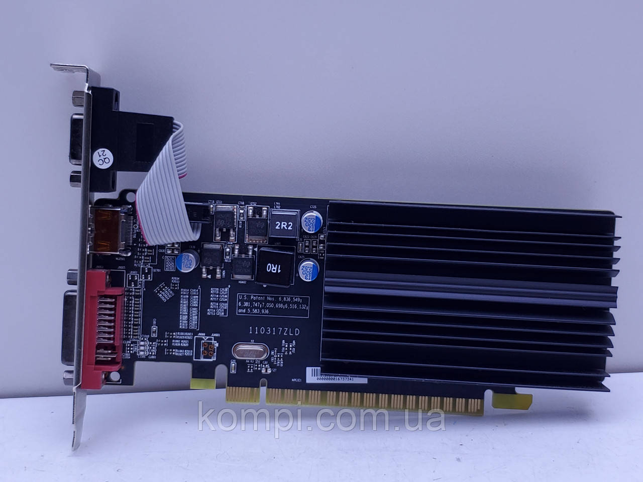 Відеокарта XFX Radeon HD 5450 1GB (GDDR3,64 Bit,PCI-Ex,Б/у)
