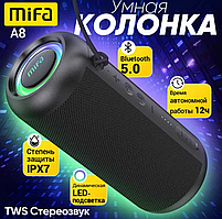 Потужна колонка Mifa A8 30 W, IPX7, AUX, MicroSD, TWS, Bluetooth 5.0 портативний динамік