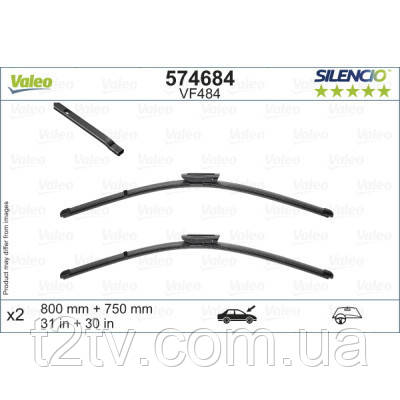 Щітка склоочисника Valeo 574684