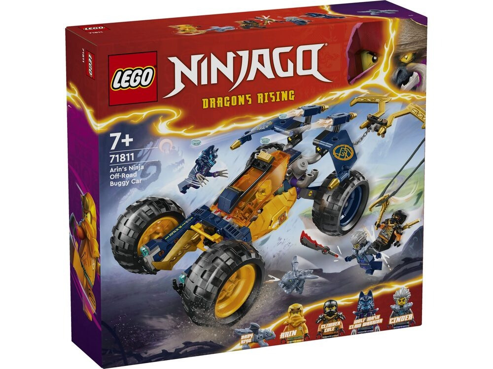 Конструктор LEGO Ninjago Багі для бездоріжжя ніндзя Арін