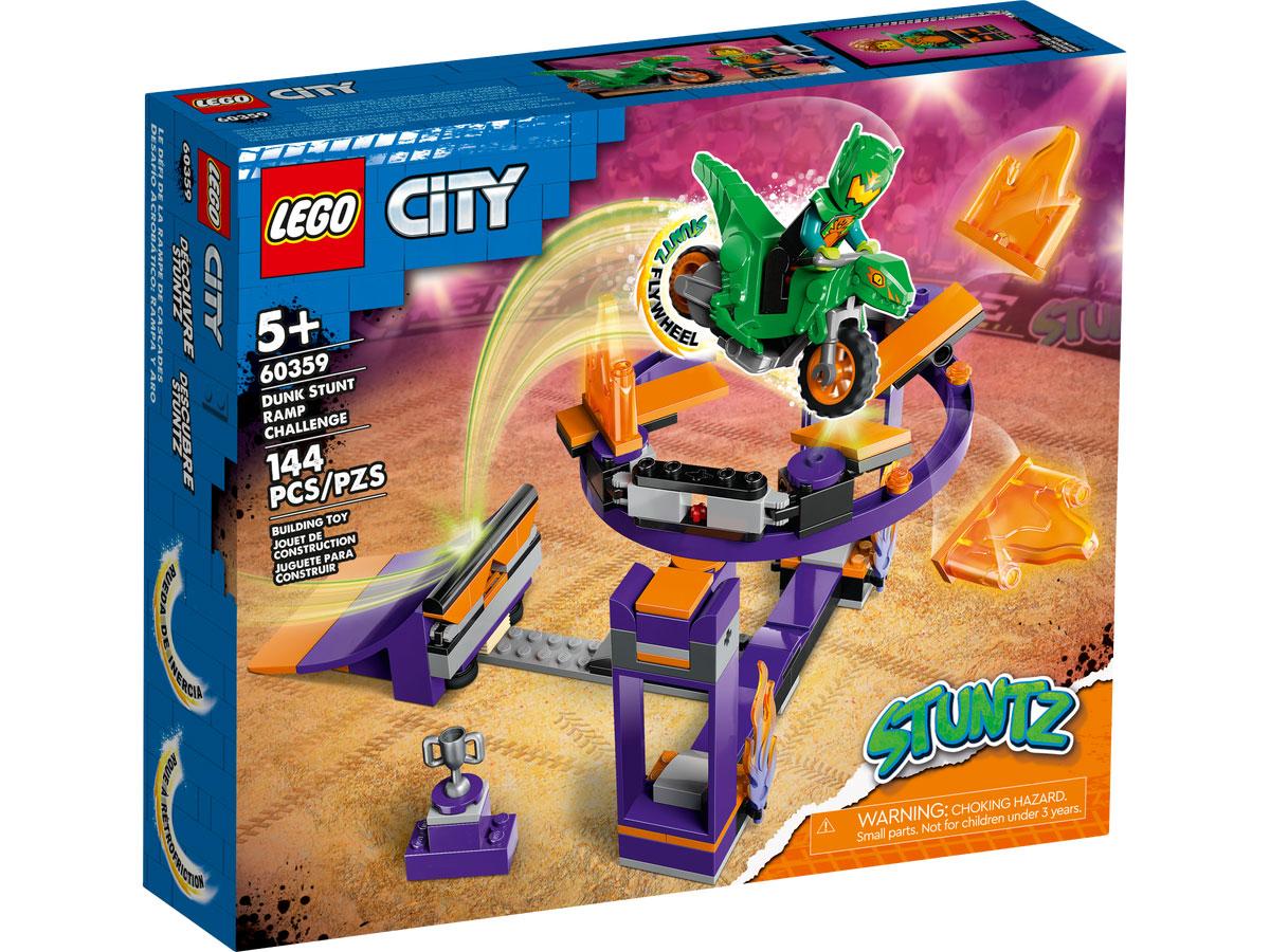 Конструктор LEGO City Завдання із каскадерською рампою 60359