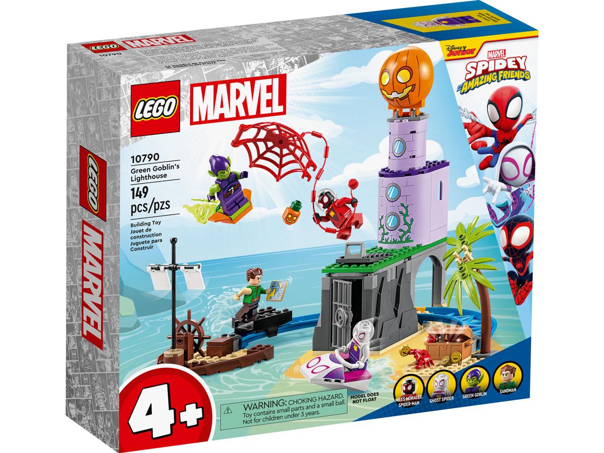 Конструктор LEGO Spidey Команда Павука на маяку Зеленого Гобліна