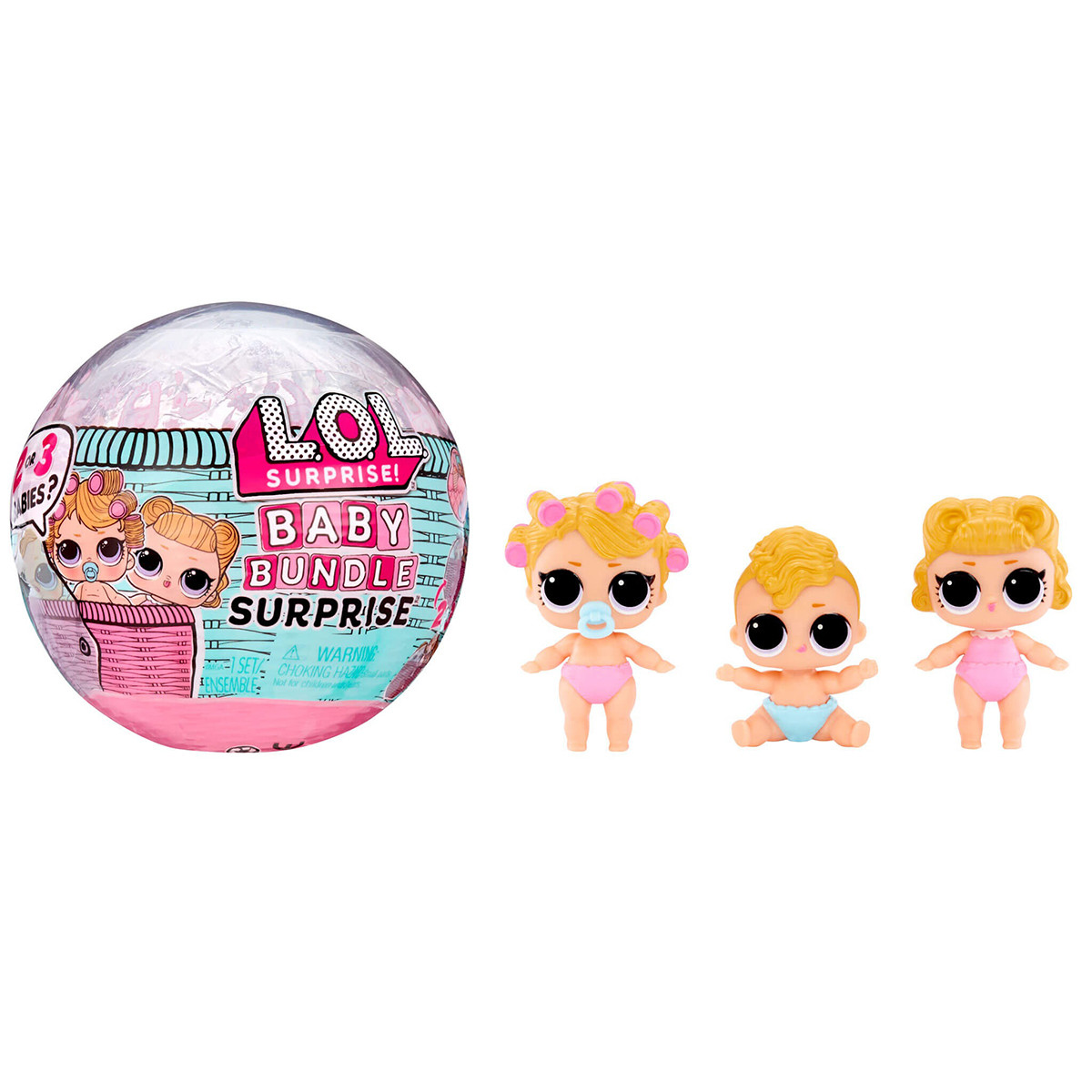 Ігровий набір з ляльками L.O.L.SURPRISE! серії "Baby Bundle" – МАЛЮКИ, фото 1