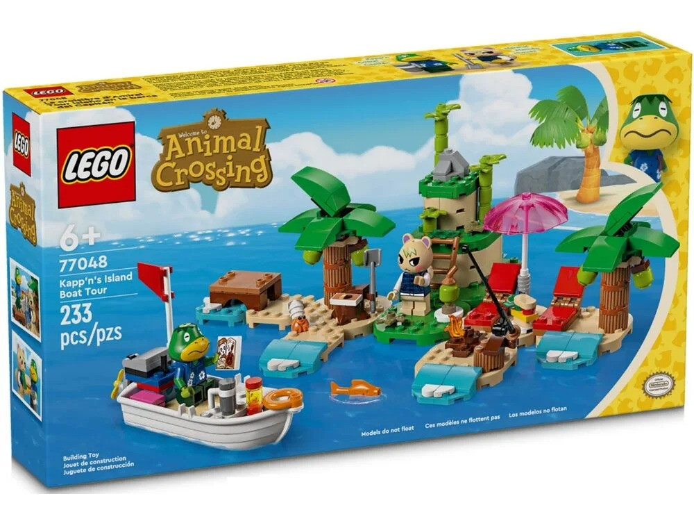 Конструктор LEGO Animal Crossing Острівна екскурсія Kapp'n на човні 77048, фото 1