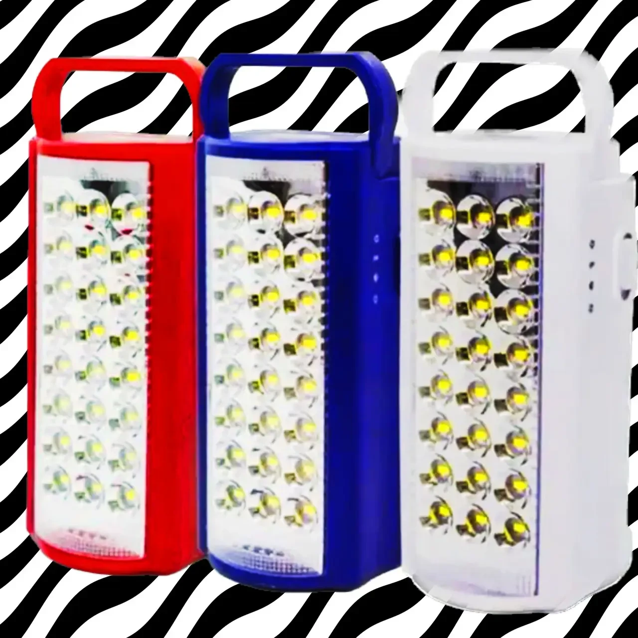 Ліхтар Almina DL-2424 24 LED переносна лампа з повербанком || вбудований акумулятор, фото 1