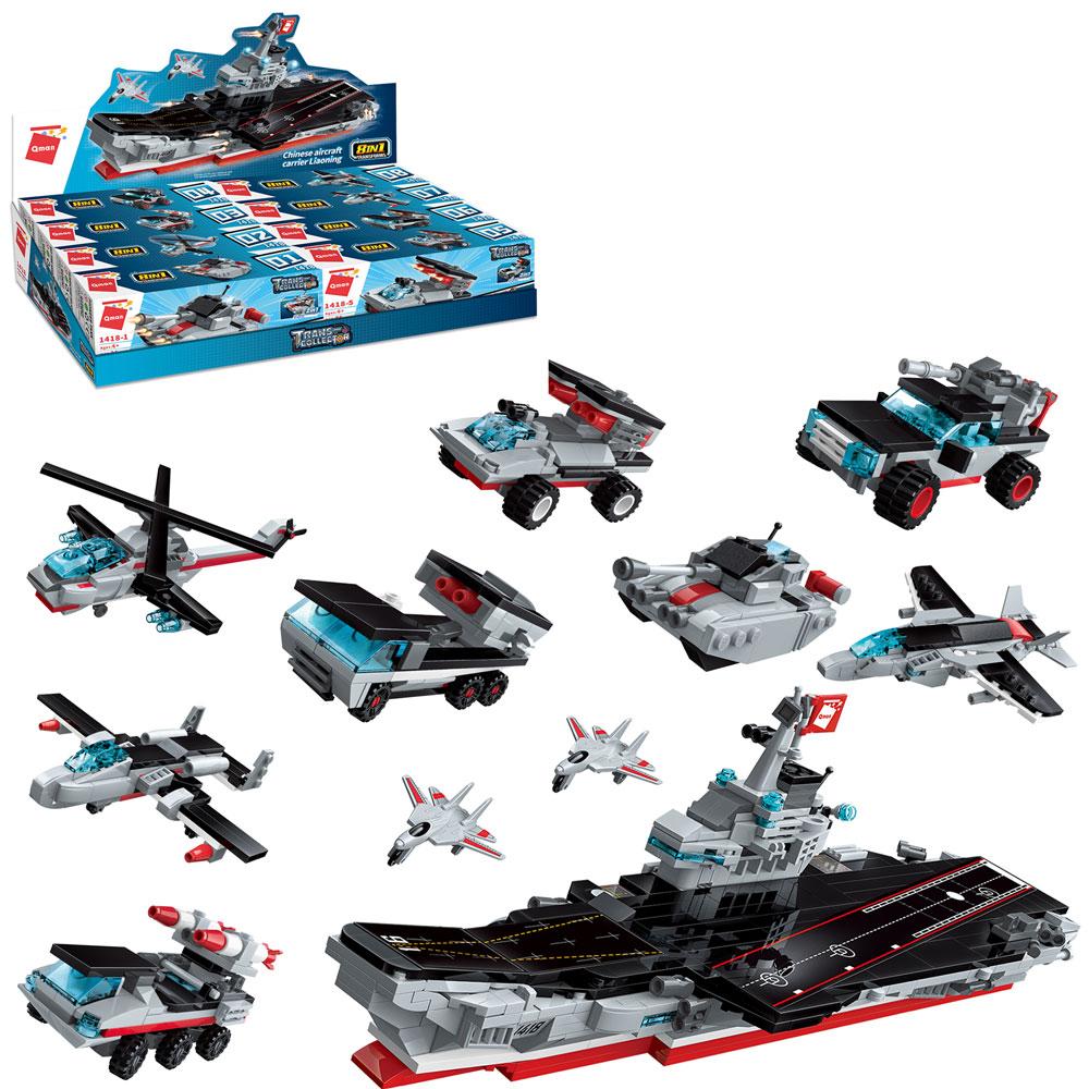 Конструктор Qman 1418 військовий транспорт 1418, фото 1