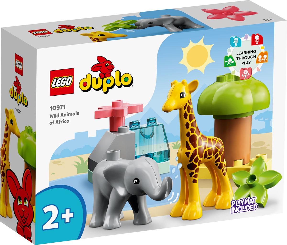 Конструктор LEGO DUPLO Дикі тварини Африки
