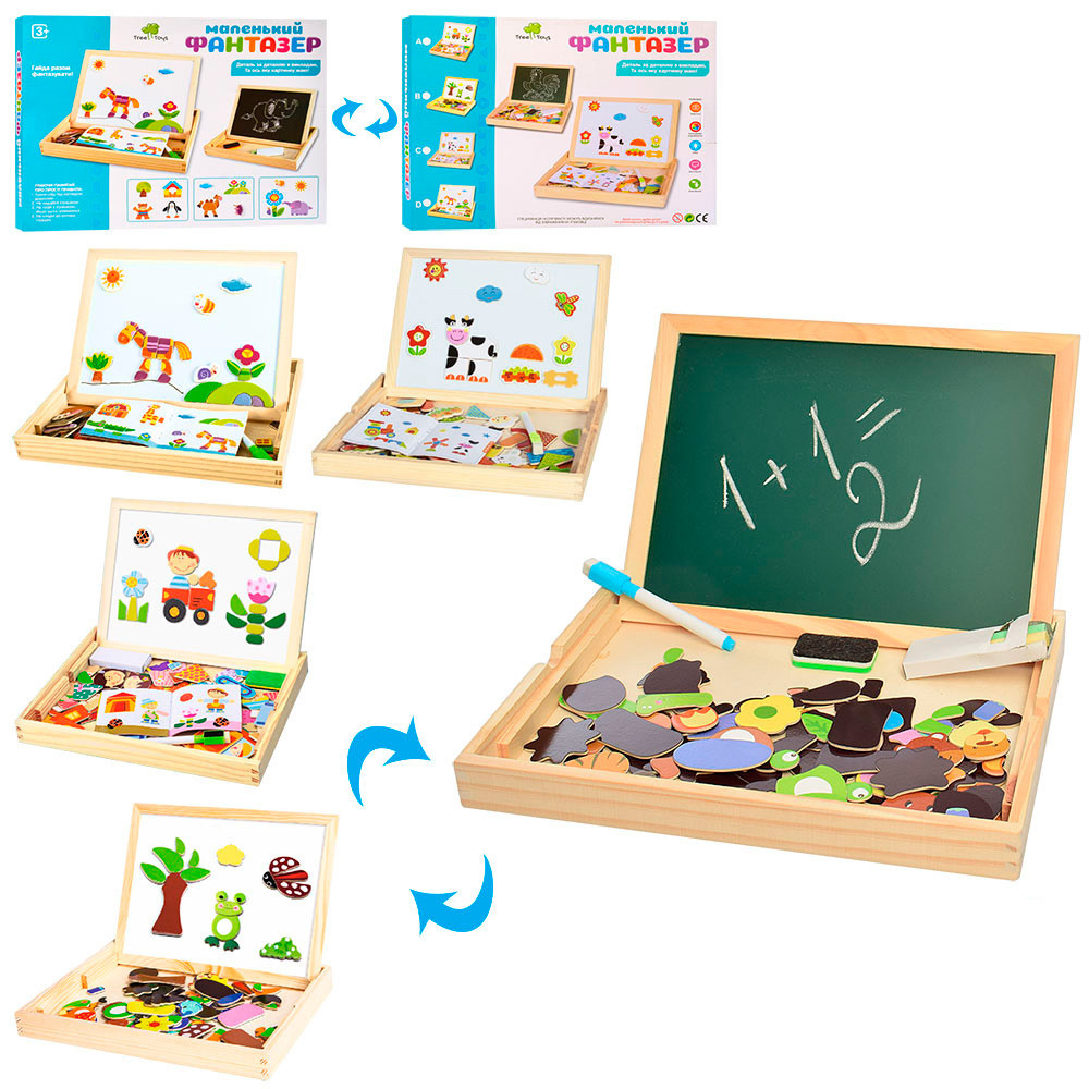 Дерев'яна іграшка Tree Toys MD 2083 Набір першокласника, 4 різновиди