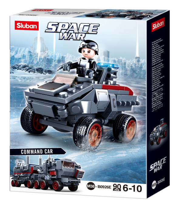Конструктор SLUBAN "Space War" Машина супроводу арт. M38-B0926E