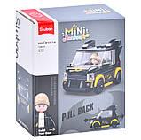 Конструктор SLUBAN машина з фігуркою в асорт. M38-B1051, фото 3