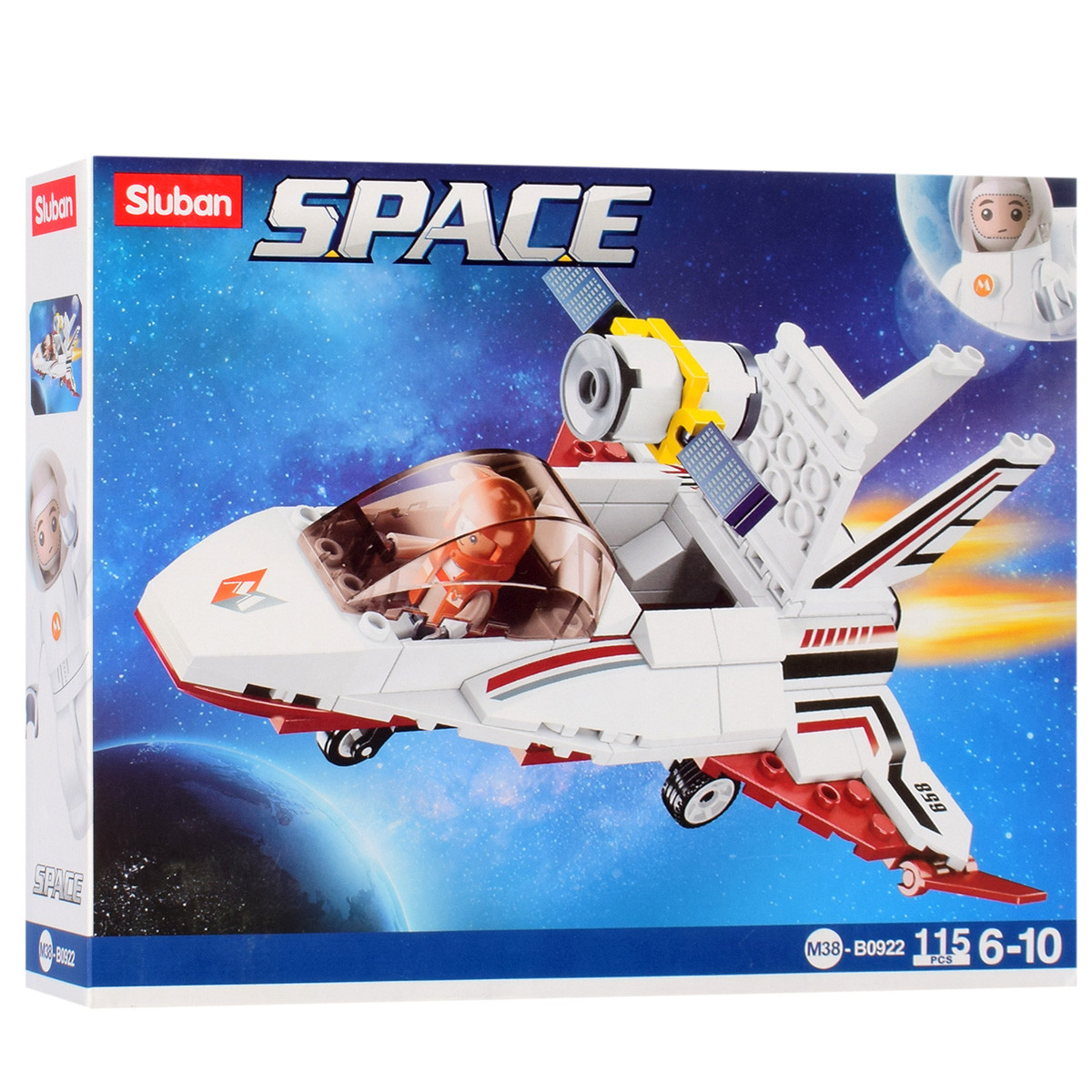 Конструктор SLUBAN Space Зореліт M38-B0922, фото 1