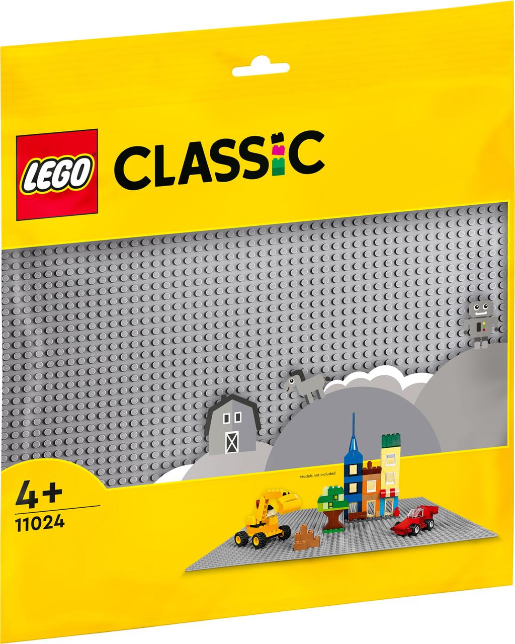 Конструктор LEGO Classic Сіра базова пластина 11024