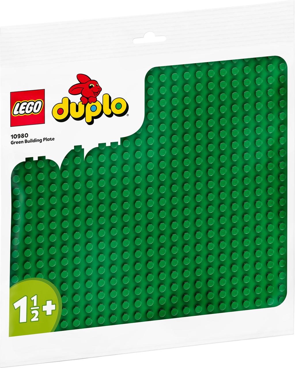 Конструктор LEGO Duplo Зелена пластина для будівництва 10980
