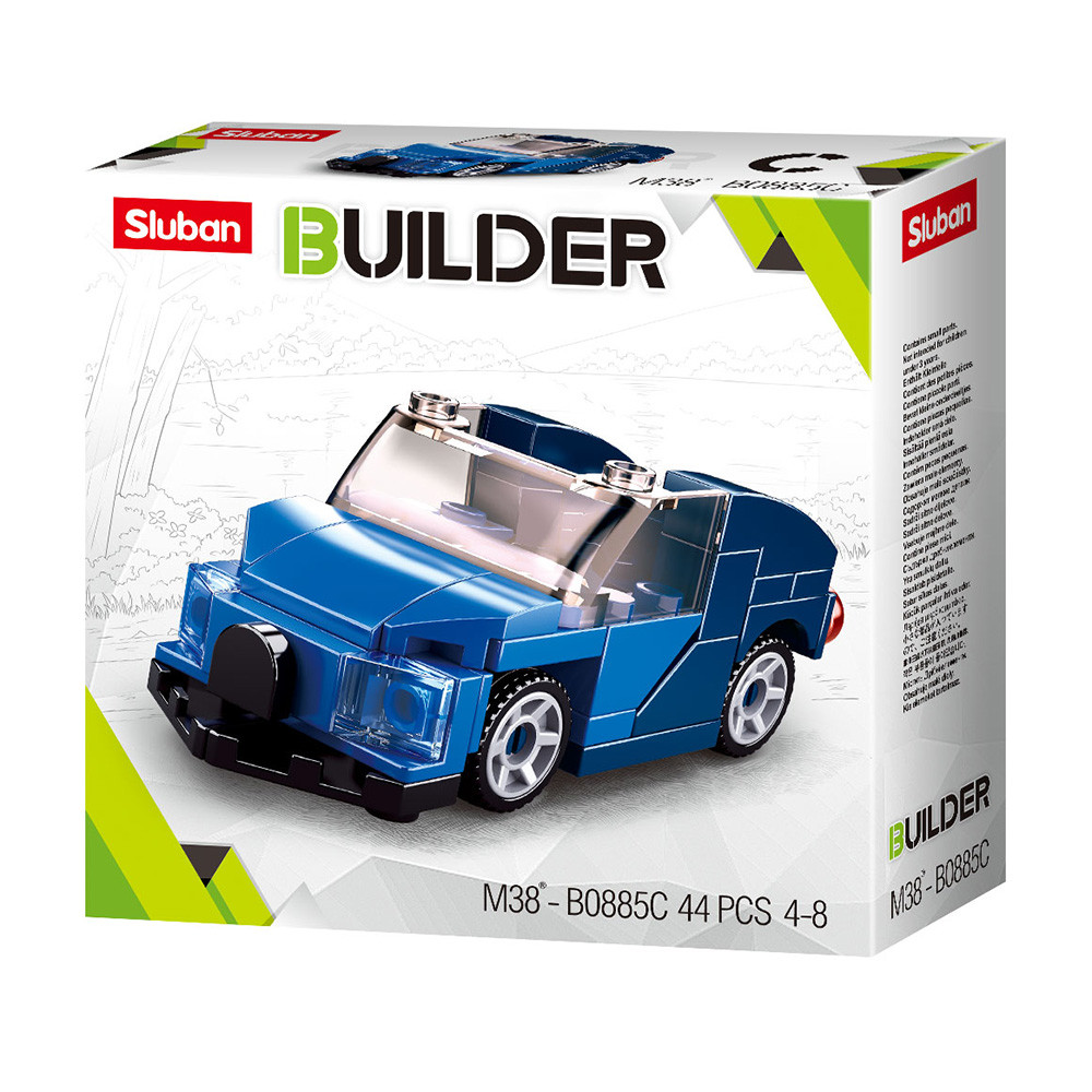Конструктор SLUBAN "Builder" Спортивна машина Бугаті M38-B0885C