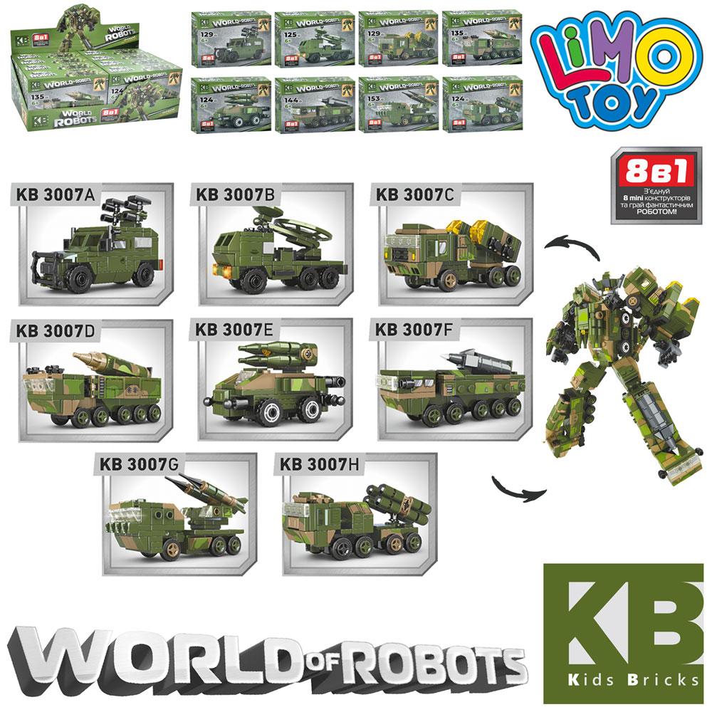 Конструктор LimoToy військовий арт. KB 3007
