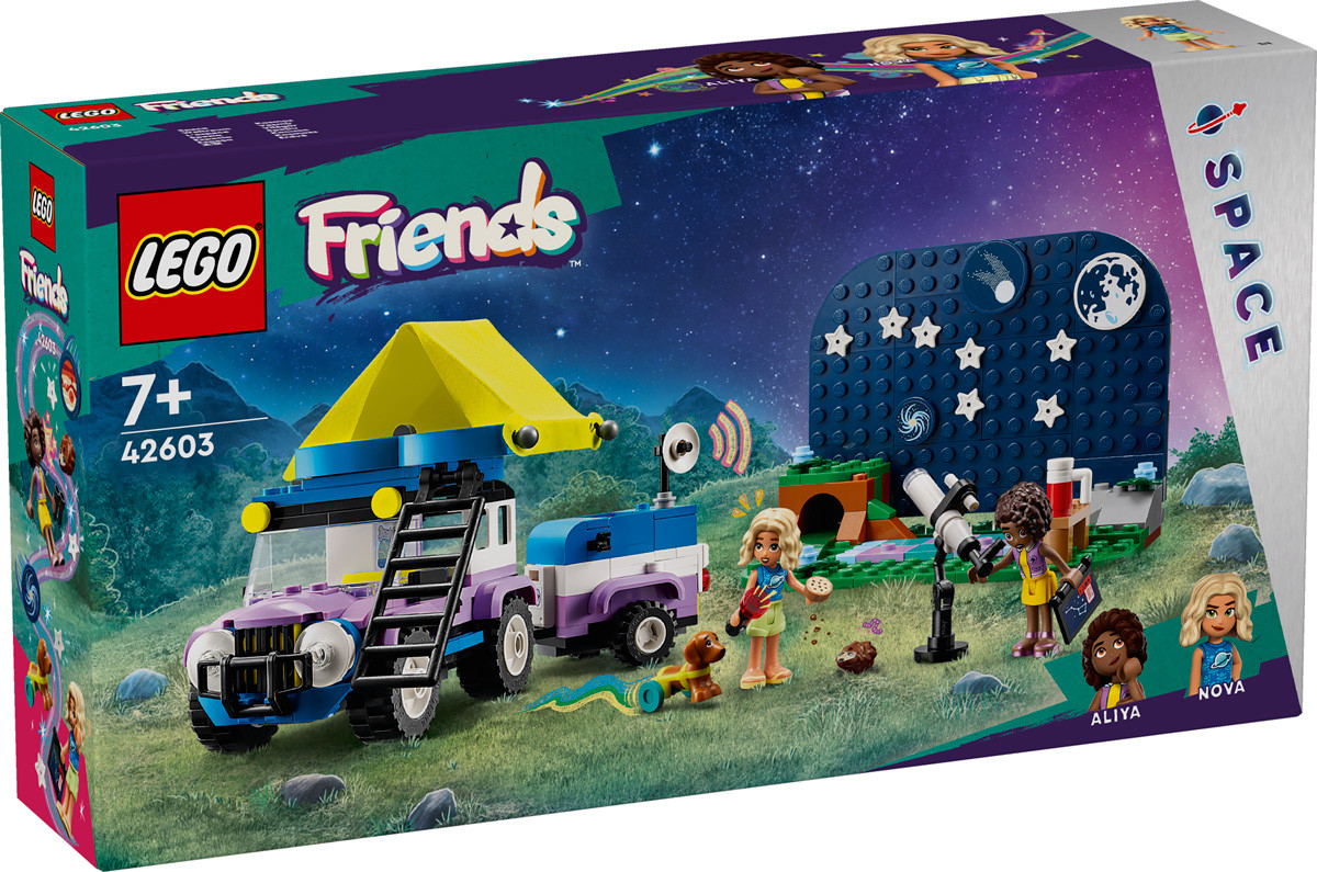 Конструктор LEGO Friends Кемпінговий автомобіль для спостереження за зірками 42603
