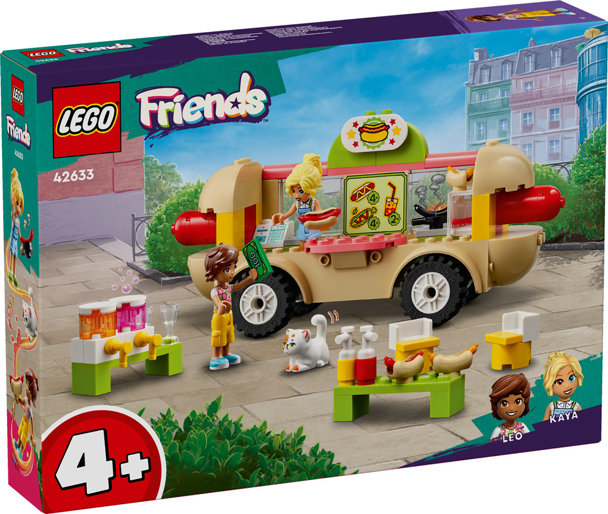 Конструктор LEGO Friends Вантажівка із гот-доґами 42633, фото 1