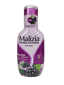 Malizia Гель для душу Blackberry and musk, 1000 мл