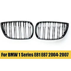 Грати нові Бмв 1 е81 е87 2004-2007 грати ніздрі bmw 1 series e81 e87 подвійні