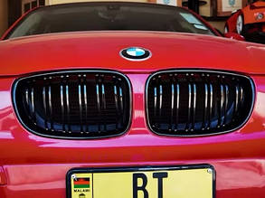 Грати нові Бмв 1 е81 е87 2008-2011 грати ніздрі bmw 1 series e81 e87 подвійні