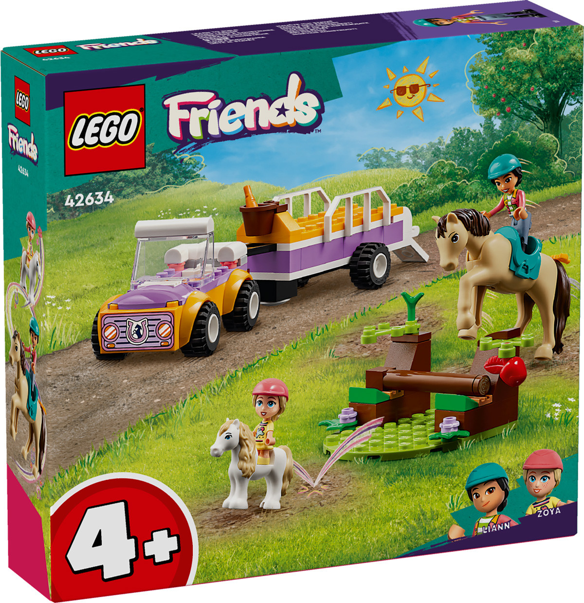 Конструктор LEGO Friends Причіп для коня й поні, фото 1