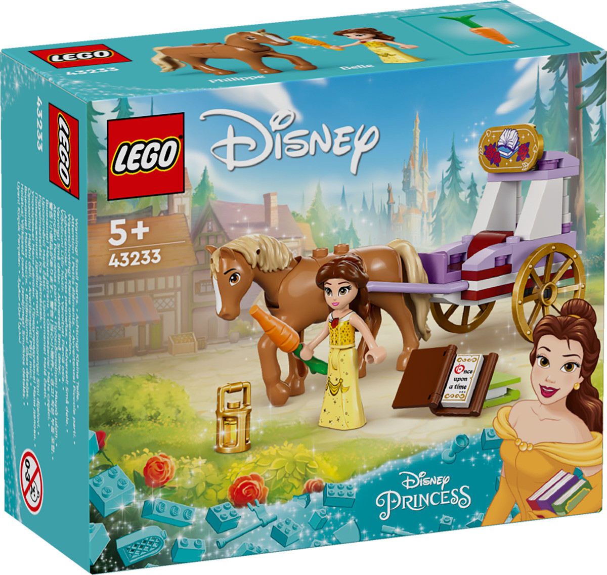 Конструктор LEGO Disney Казкова карета Белль 43233